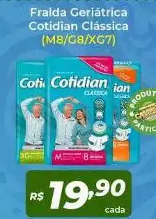 Atakarejo Fralda geriátrica cotidian clássica oferta
