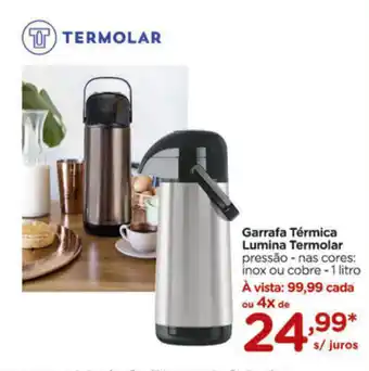Carrefour Garrafa Termica Lumina Termolar 1L oferta