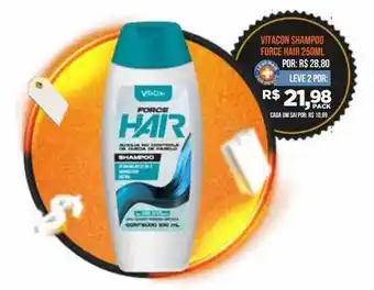 Vitacon shampoo force hair