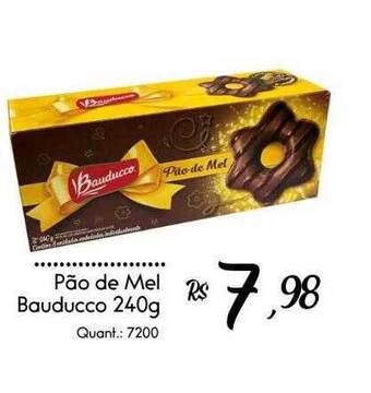 Giassi Supermercados Pão de mel bauducco oferta