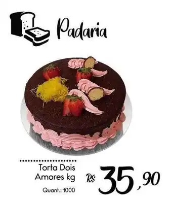 Giassi Supermercados Torta dois amores oferta