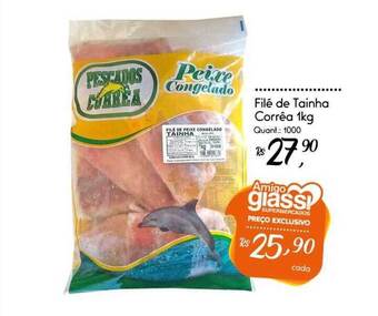 Giassi Supermercados Filé de tainha corrêa oferta