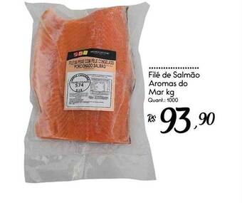 Giassi Supermercados Filé de salmão aromas do mar oferta