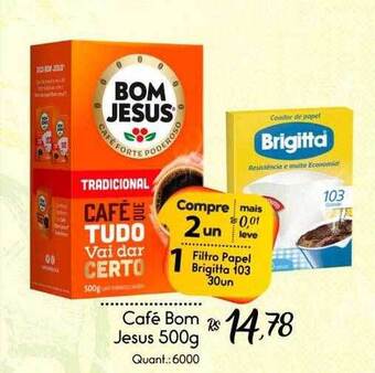 Giassi Supermercados Café bom jesus oferta