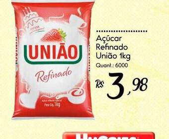 Giassi Supermercados Açúcar refinado união oferta