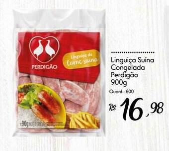 Giassi Supermercados Linguiça suína congelada perdigão oferta