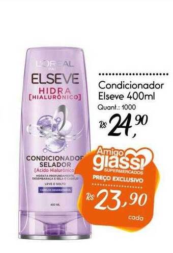 Giassi Supermercados Condicionador elseve oferta