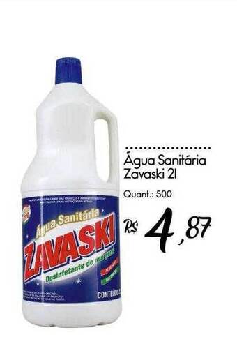 Giassi Supermercados Água sanitária zavaski oferta
