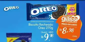 Giassi Supermercados Oreo biscoito recheado oferta