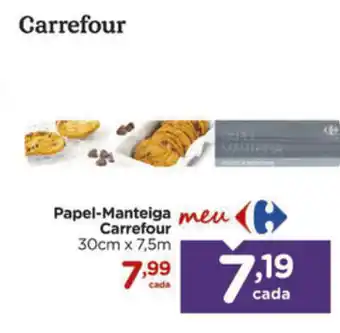 Carrefour Papel Manteiga Carrefour 30cmx7.5m oferta