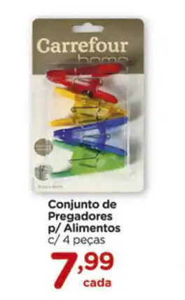 Conjunto de Pregadores p/ Alimentos