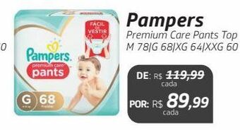 Pampers premium care pants top