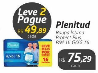 Drogal Plenitud roupa íntima protect plus oferta