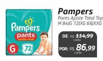 Drogal Pampers pants ajuste total top oferta