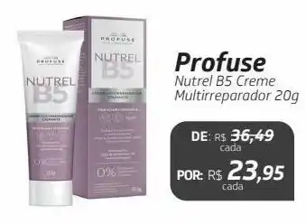 Profuse nutrel b5 creme multirreparador 20g