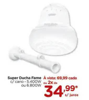 Carrefour Super Ducha Fame oferta