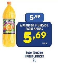 Suco Tampico Frutas Citricas 2L