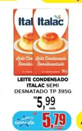 Supermercado Estrela Azul Leite Condensado Italac 395g oferta