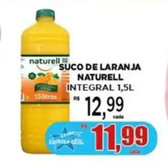 Supermercado Estrela Azul Suco de Laranja Naturell 1.5L oferta