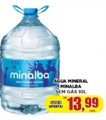 Supermercado Estrela Azul Agua Mineral Minalba 10L oferta