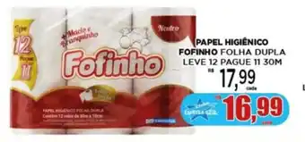 Supermercado Estrela Azul Papel Higiénico Fofinho oferta