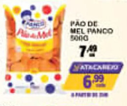 Ayumi Supermercados Pao de Mel Panco 500g oferta