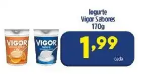 Arena Atacado Iogurte Vigor Sabores 170g oferta
