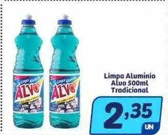 Limpa alumínio alvo tradicional