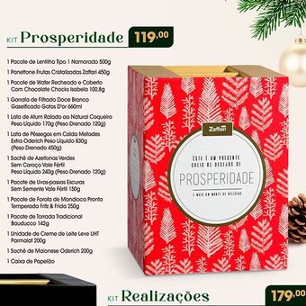 Zaffari Kit prosperidade oferta