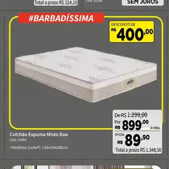 Deltasul Colchão oferta