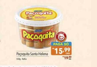 Supermercados Condor Paçoquita Santa Helena 550g oferta