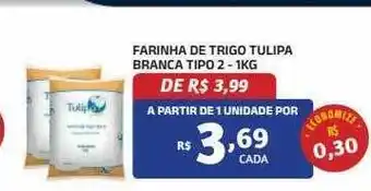 Bahamas Mix Farinha de trigo tulipa branca tipo 2 oferta