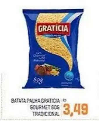 Batata palha graticia gourmet tradicional