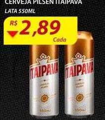 Cerveja pilsen itaipava