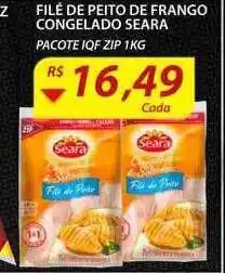 Assaí Atacadista Filé de peito de frango congelado seara oferta