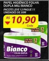 Assaí Atacadista Papel higiênico folha dupla mili bianco oferta