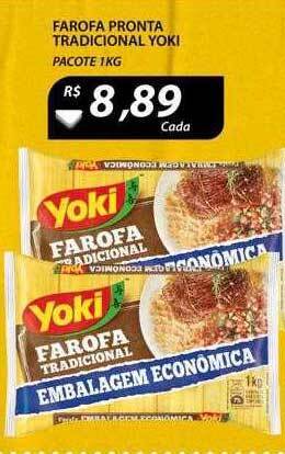 Assaí Atacadista Farofa pronta tradicional yoki oferta