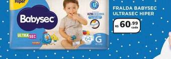 Drogasmil Fralda babysec ultrasec hiper oferta