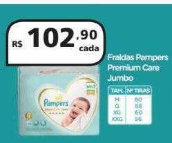 Drogasmil Fraldas pampers premium care jumbo oferta