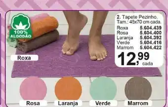 Tapete Pezinho