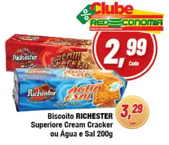 Biscoito Richester Superiore cream Cracker 200g