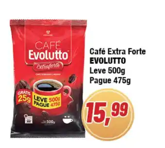 Rede Economia Cafe Extra Forte Evolutto leve 500 pague 475g oferta