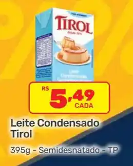 Gigante Atacadista Leite Condensado Tirol 395g oferta