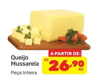 Gigante Atacadista Queijo Mussarela 1kg oferta