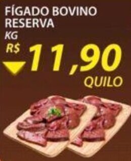 Figado Bovino Reserva 1kg