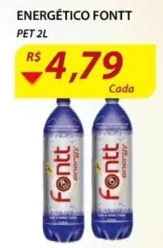 Assaí Atacadista Energetico Font pet 2L oferta