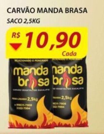 Carvao Manda Brasa 2.5kg