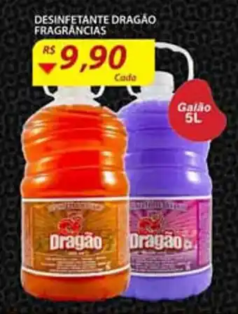 Assaí Atacadista Desinfetante Dragao Fragrancias 5L oferta