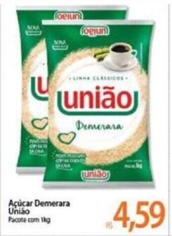 Atacadão Acucar demerara Uniao 1kg oferta