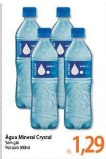 Atacadão Agua Mineral Crystal 500ml oferta